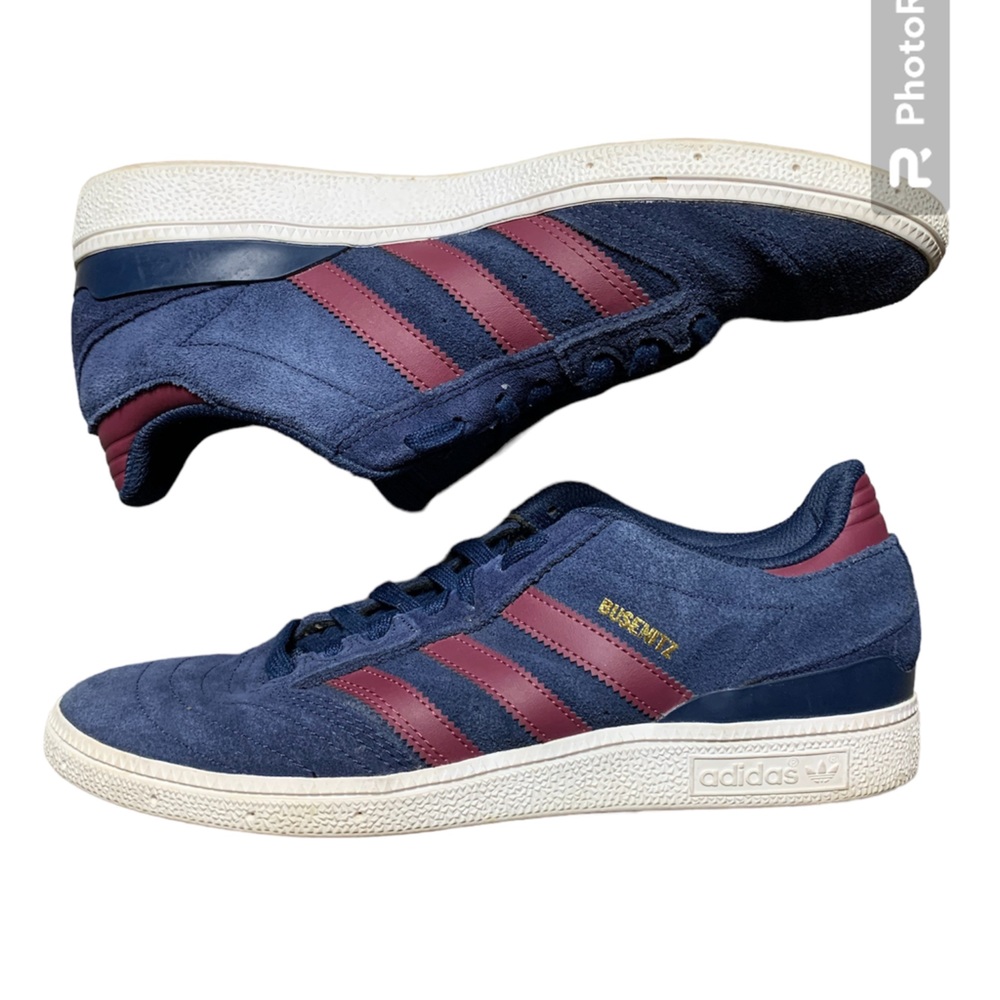 Adidas Busenitz Pro Mens Navy Victory Crimson Skate Shoes H04877